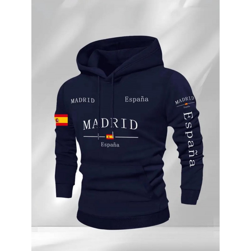 Madrid суитшърт с качулка AA583902...