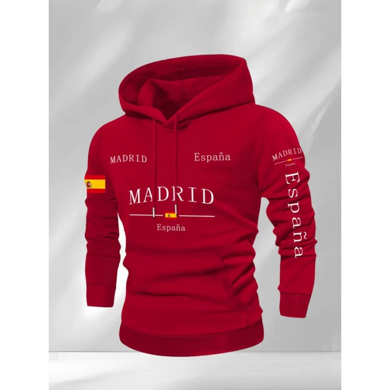 Madrid суитшърт с качулка AA583902...