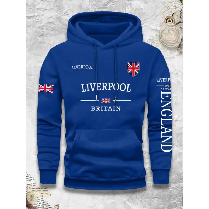 Liverpool суитшърт с качулка RK526...