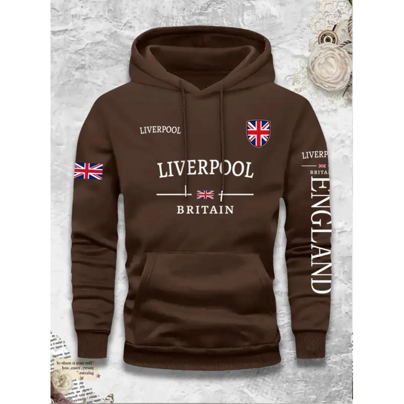 Liverpool суитшърт с качулка RK526...