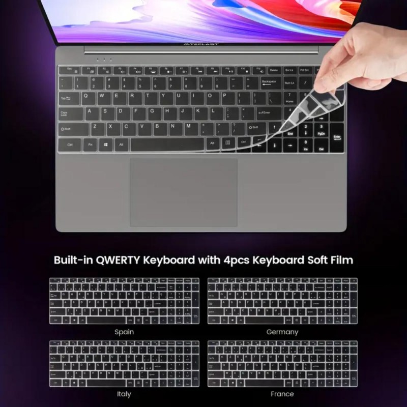 Teclast Лаптоп 15.6 Display 16GB DDR4 512GB SSD LJ6977010-bg