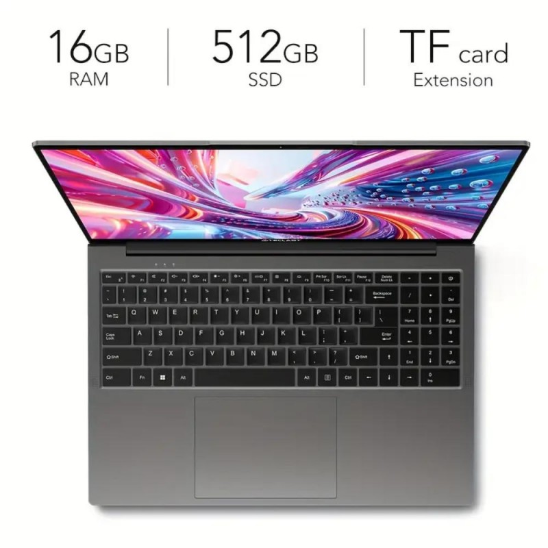 Teclast Лаптоп F16 Air 16 инча Full HD 1920x1200 16GB RAM 512GB SSD XJ1864163-bg